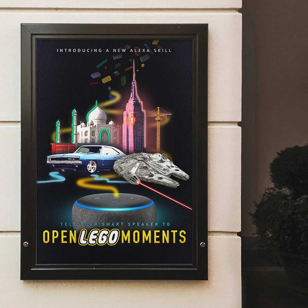 Lego Alexa Skill Poster
