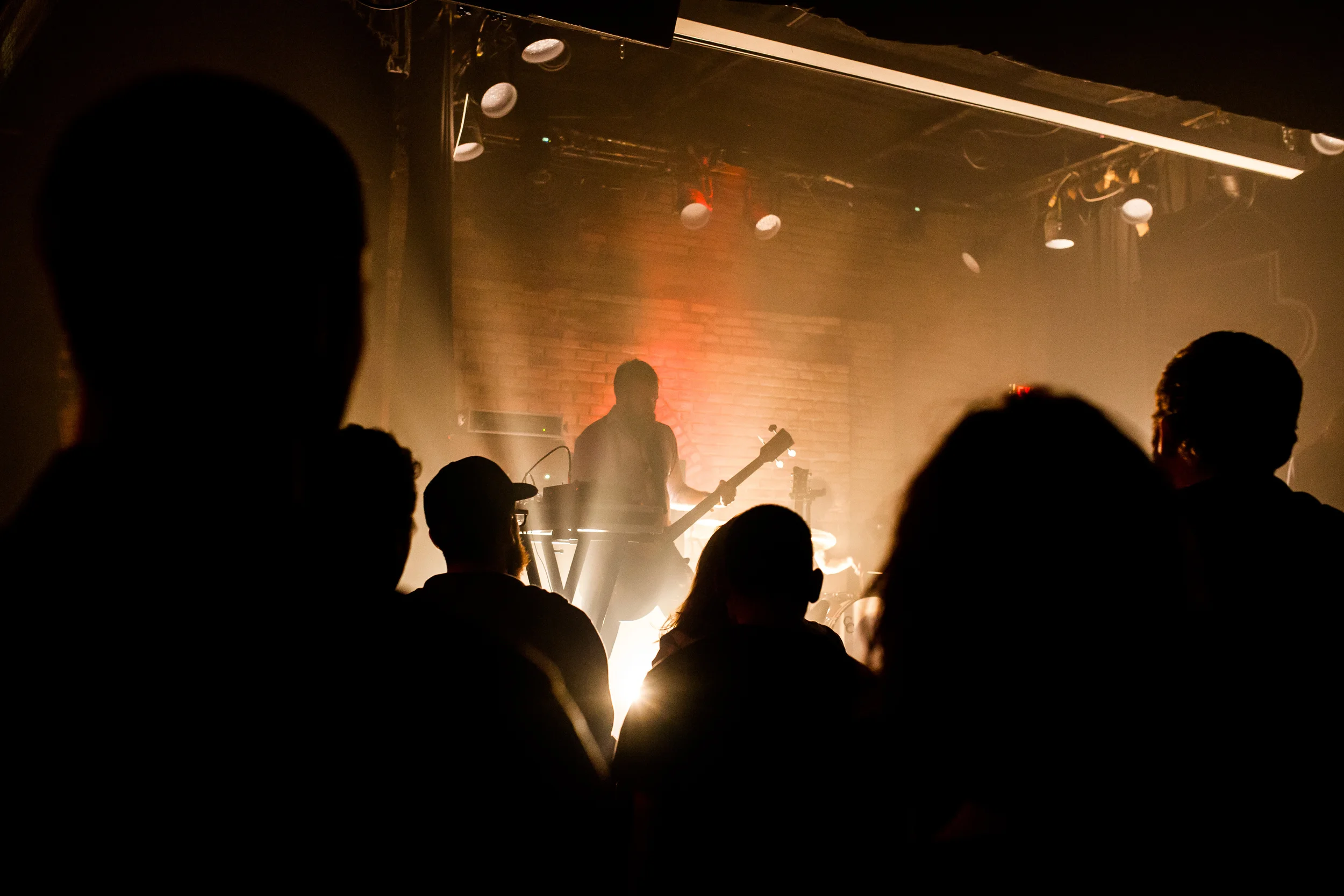 It's hard to describe the feeling this show left me with. It was one of those rare performances where the people on stage almost seem to disappear under the weight and ambience of the sound they create. The whole crowd was shrouded in a cloud of fog that seemed to pulse and explode with each note.
