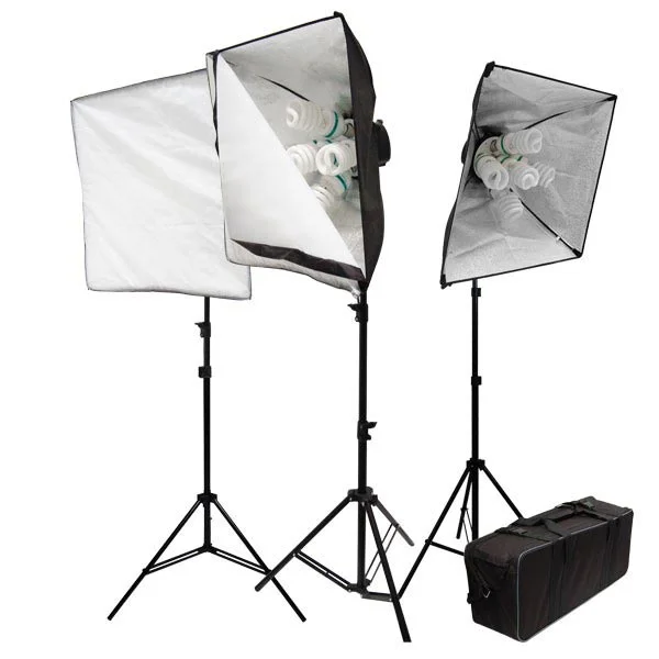 CFL Daylight Softbox Kit