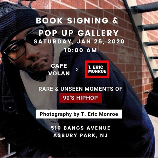 C.offee R.ules e.verything A.round M.e 
Don't miss these amazing images of hip hops greatest. 
#cafevolan  #onlyonbangs