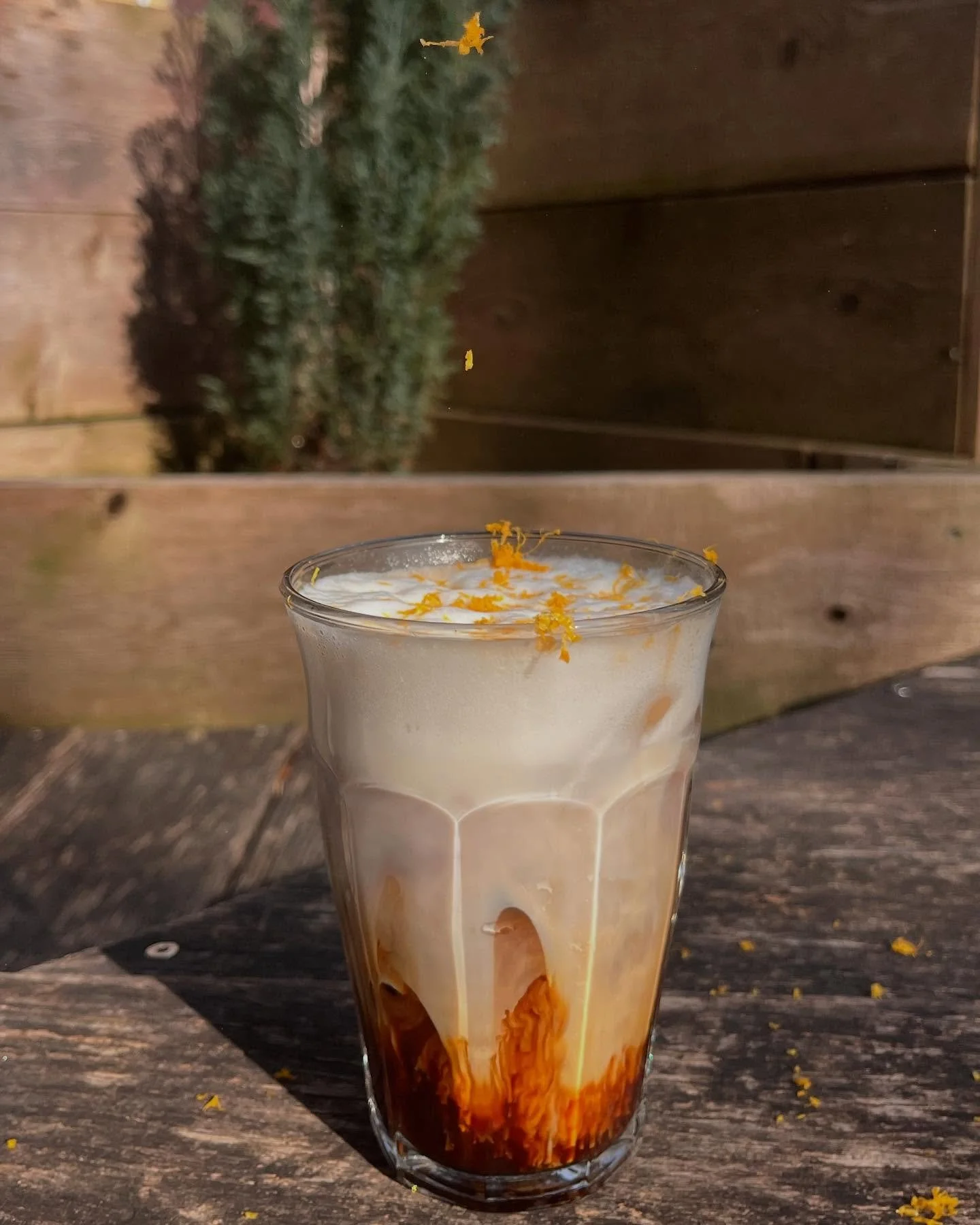 You guys missed the orange honey syrup so we brought it back! You can add it to any drink, our favorite is with a matcha or cold brew 🍊