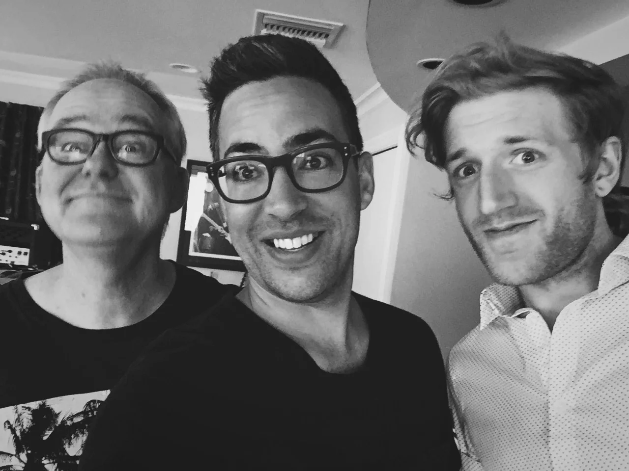 Tim, myself, and singer songwriter Jordan Heppner