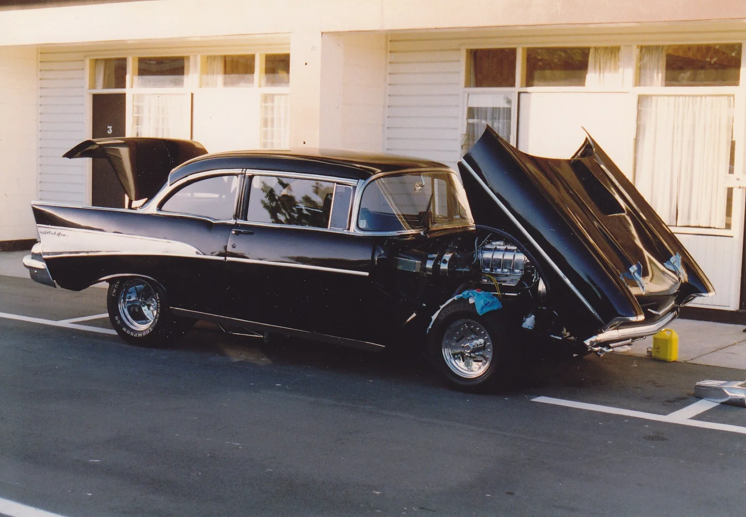 At the Apple Motor Inn, Hastings, NZ