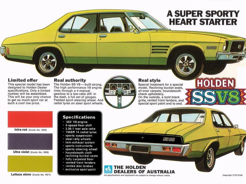 HQ Holden SS V8