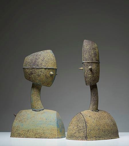 Figure Contemporary Ceramic Sculpture Curated By Mike Robinson