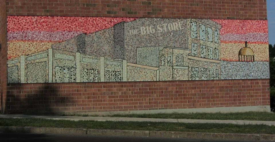 "Sunset" The Boyle Center Mural Dill St., Downtown Auburn, NY (photo by Christopher Molloy)