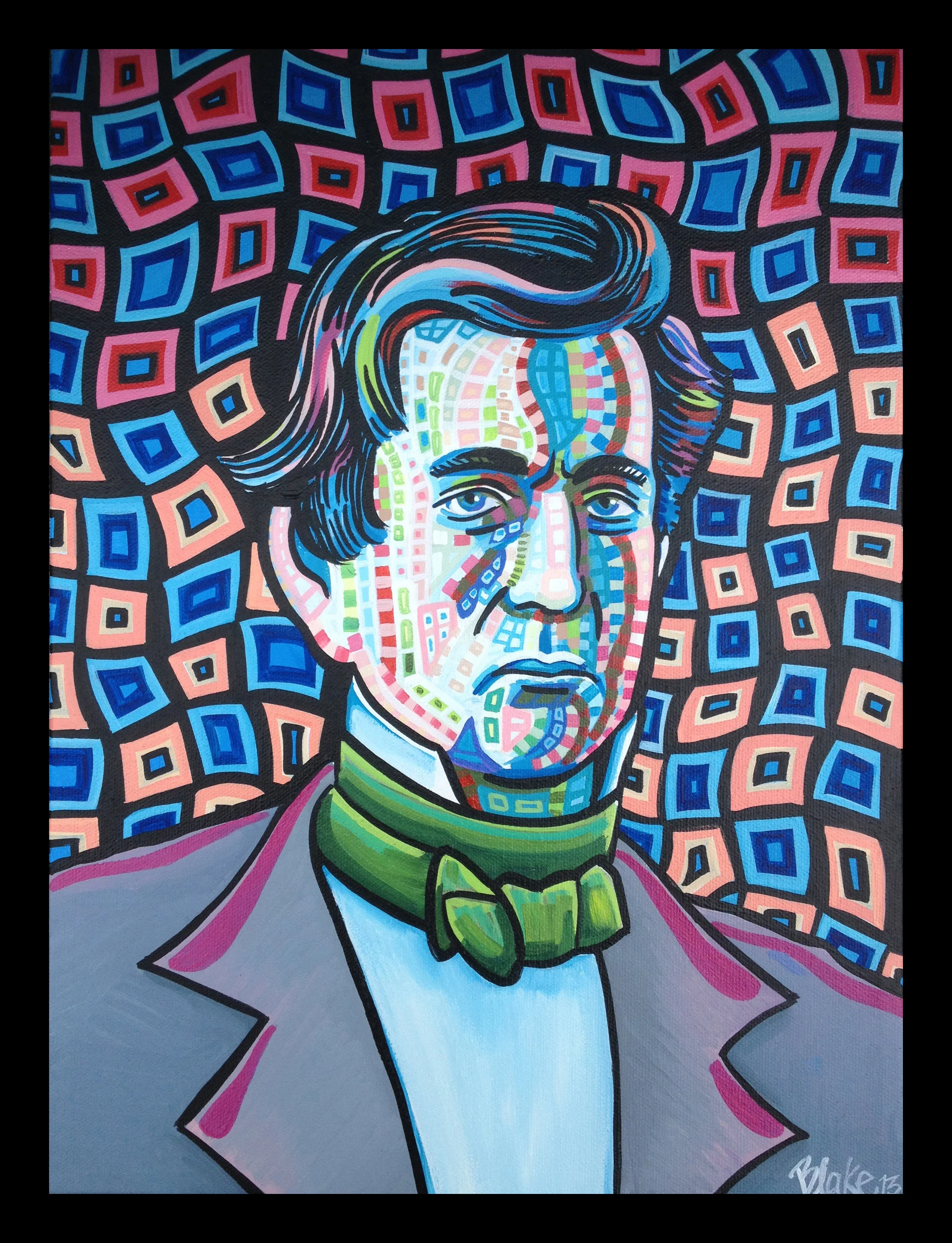William Seward 12" x 16" acrylic on canvas 2013