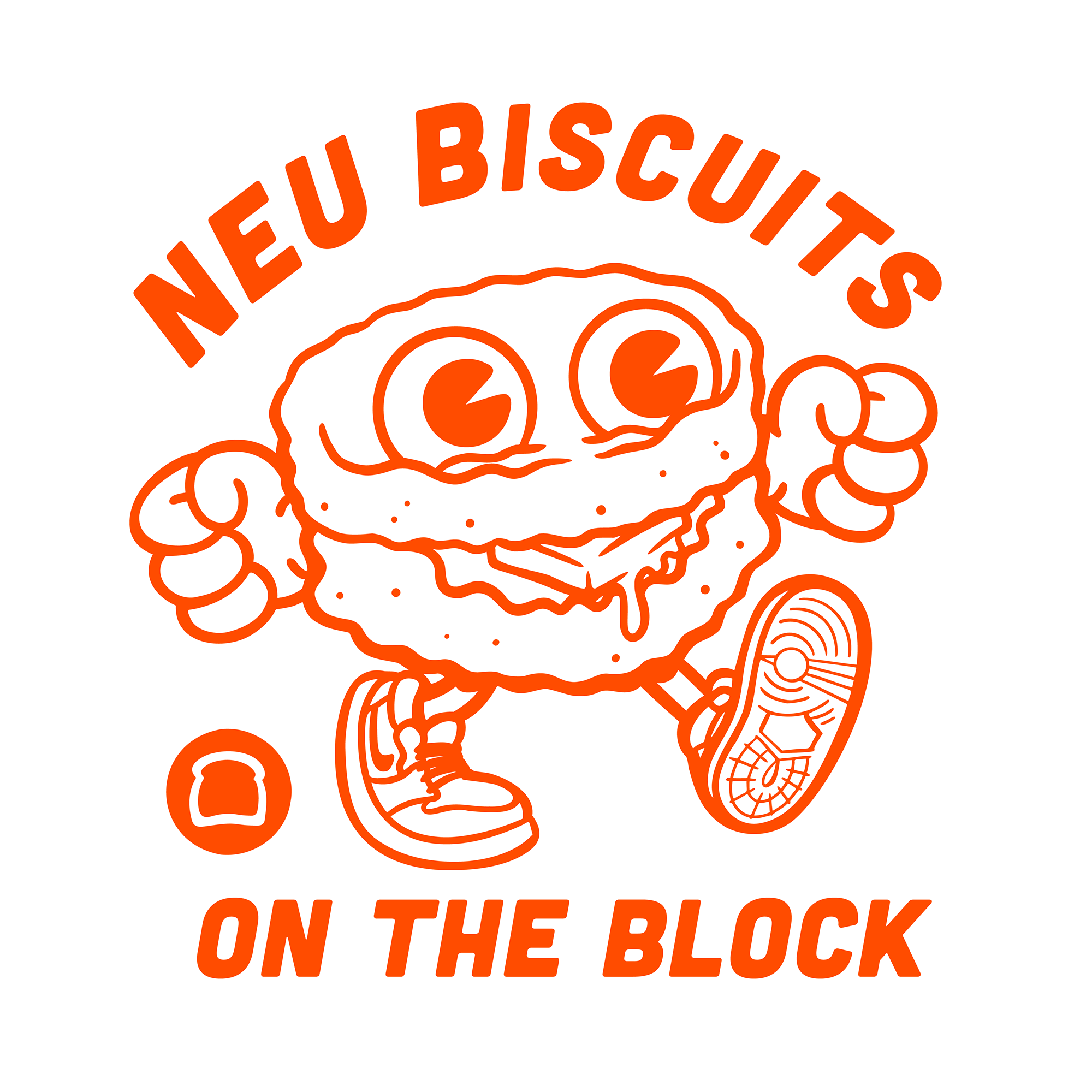 One color design for the mascot t-shirt project