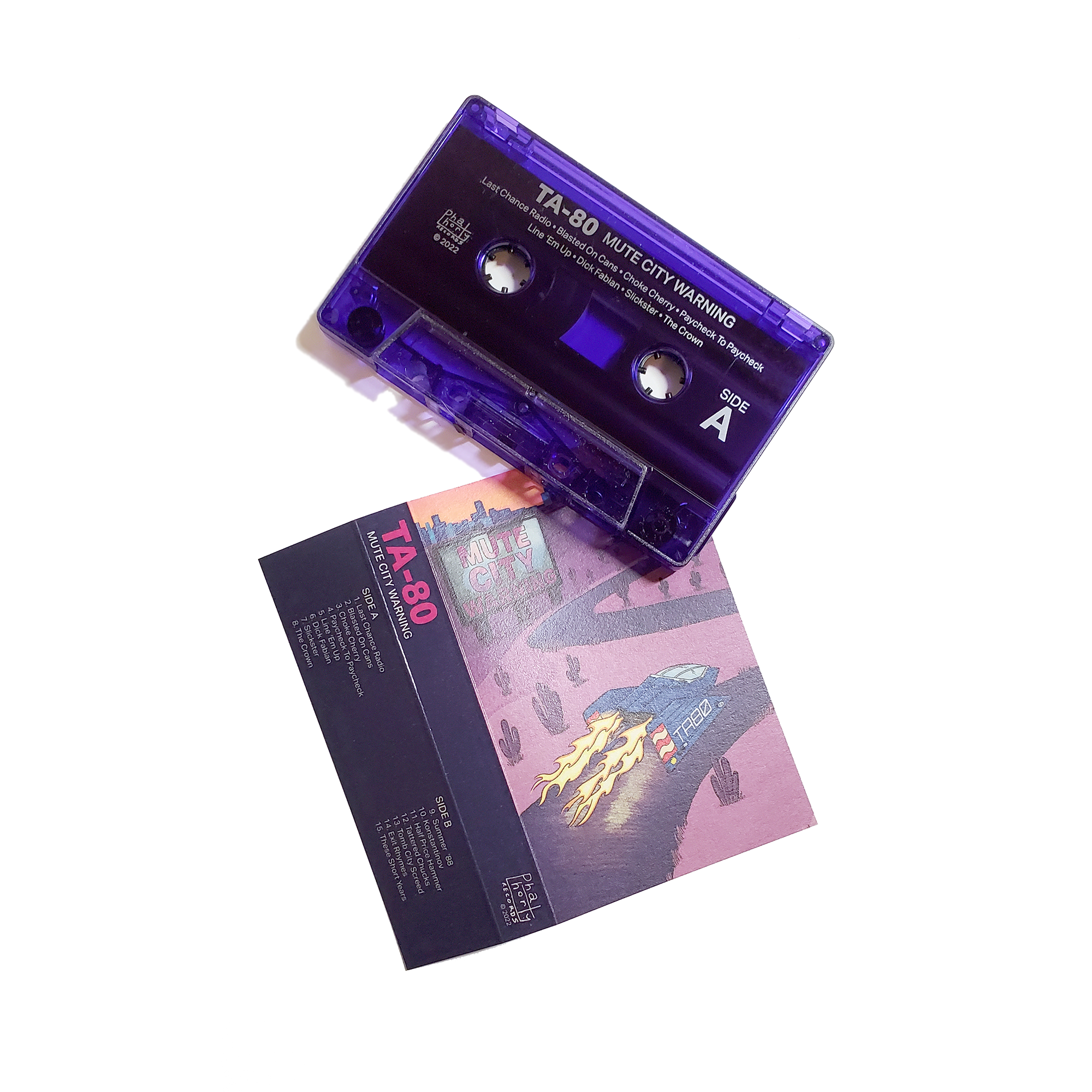 The cassette tape is the only version of the album that has been released so far. It was manufactured on purple cassette tapes.
