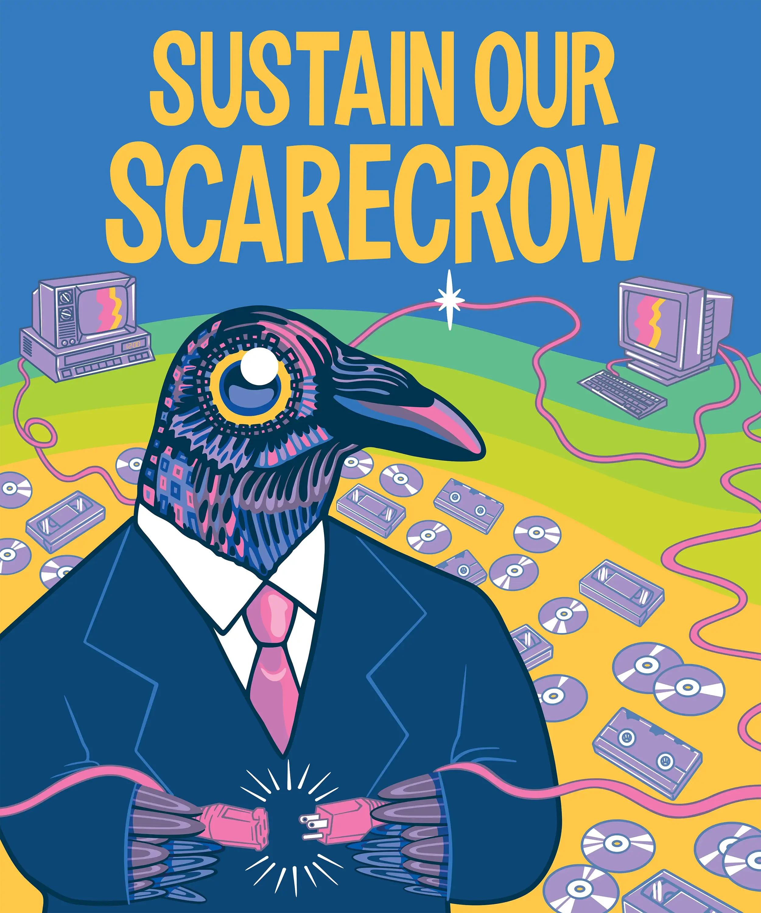 Scarecrow Video Spring 2025 Campaign Art February 2025