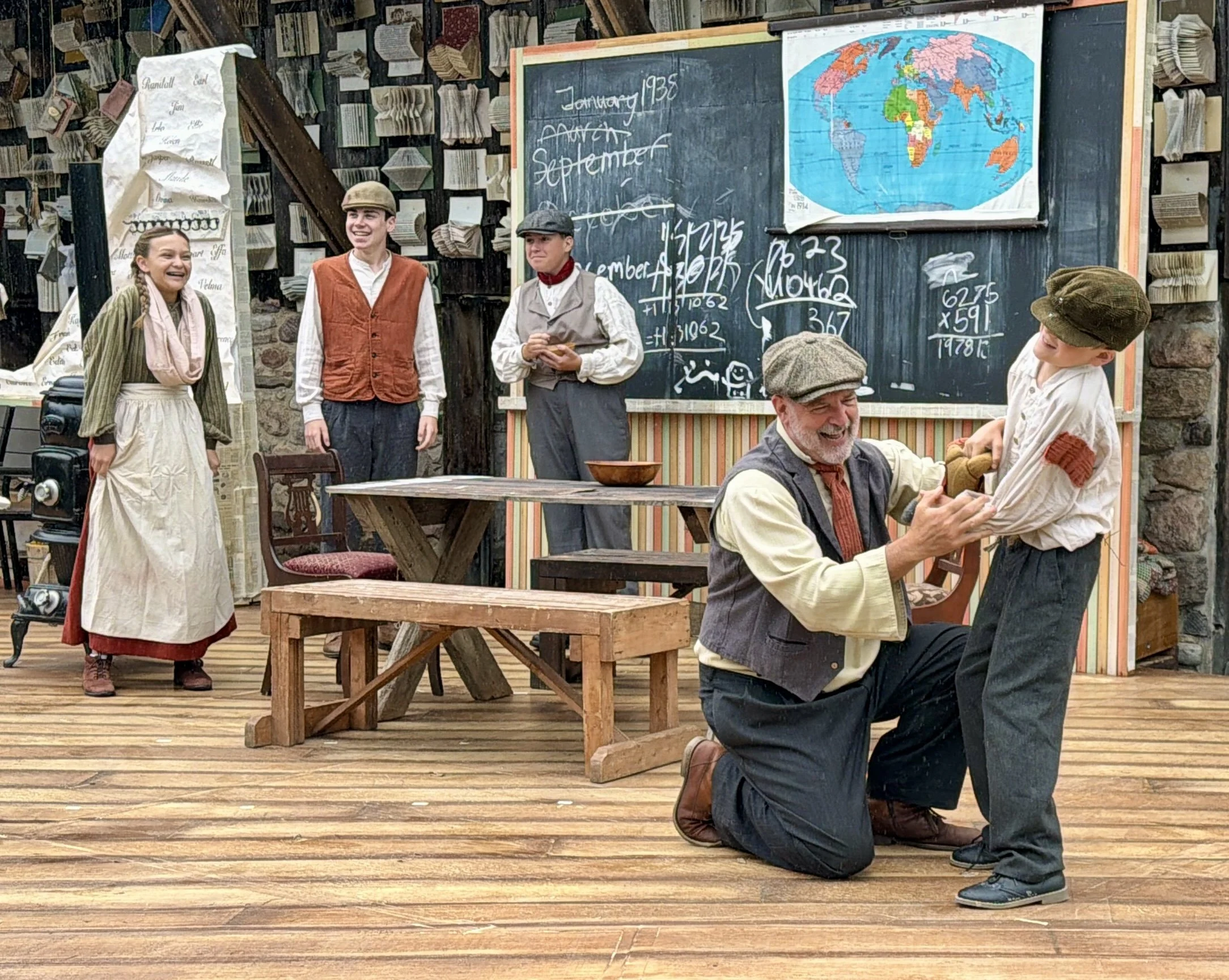 written by peterborough native megan murphy, who also acts in the play, Wild irish geese explores the stories, challenges and connections that remain part of the region’s history (photo by scott arnold)