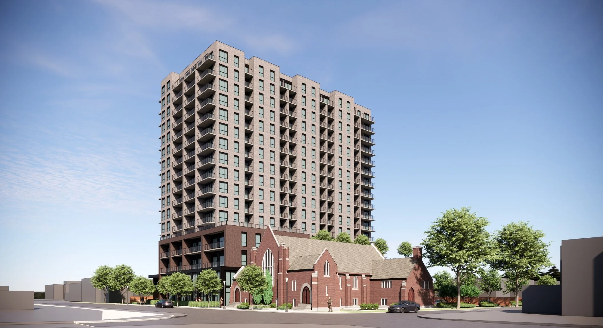Nearly a year after Peterborough City Council approved the rezoning application, demolition marks the first visible step toward the planned 17-storey East City development.