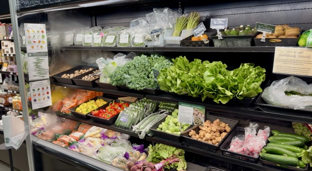 lots of fresh produce at jo anne's place