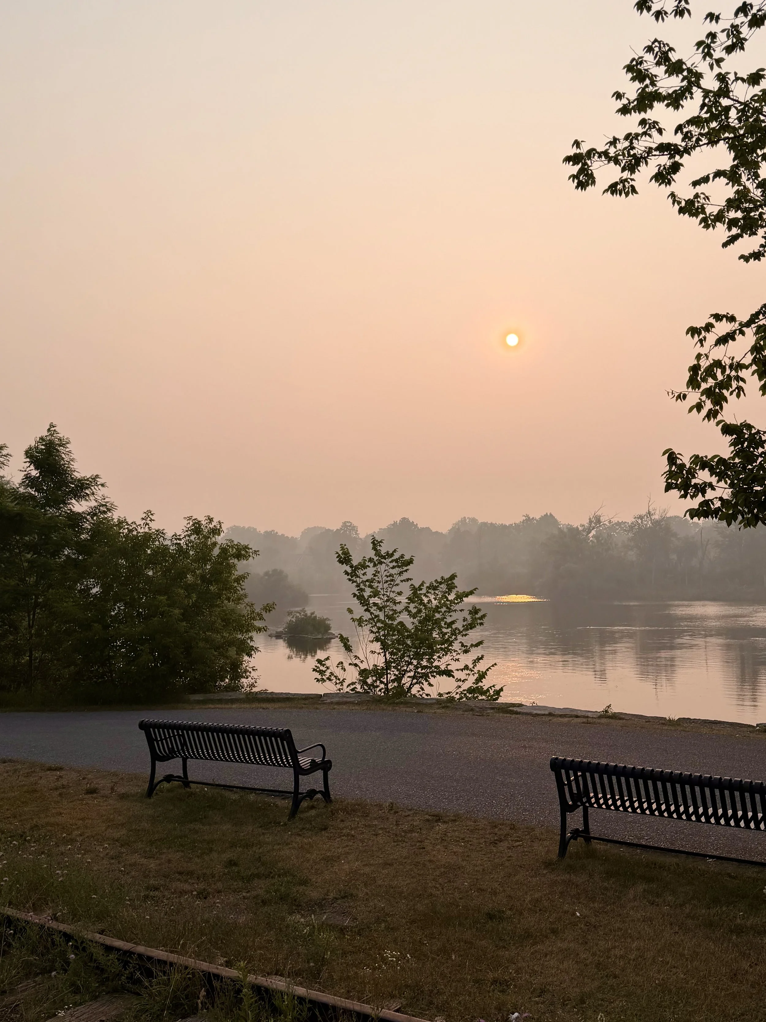 Keeping windows and doors closed can help reduce smoke indoors when temperatures allow.