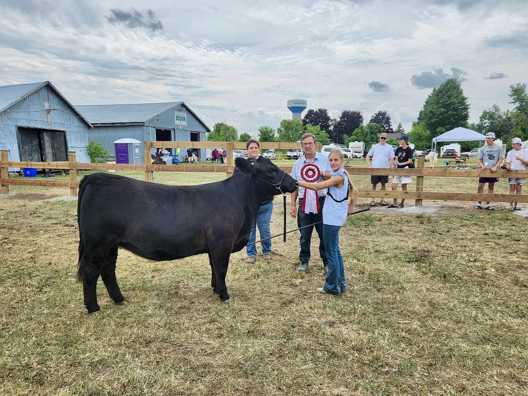 agriculture remains a major part of the history of the lakefield fair