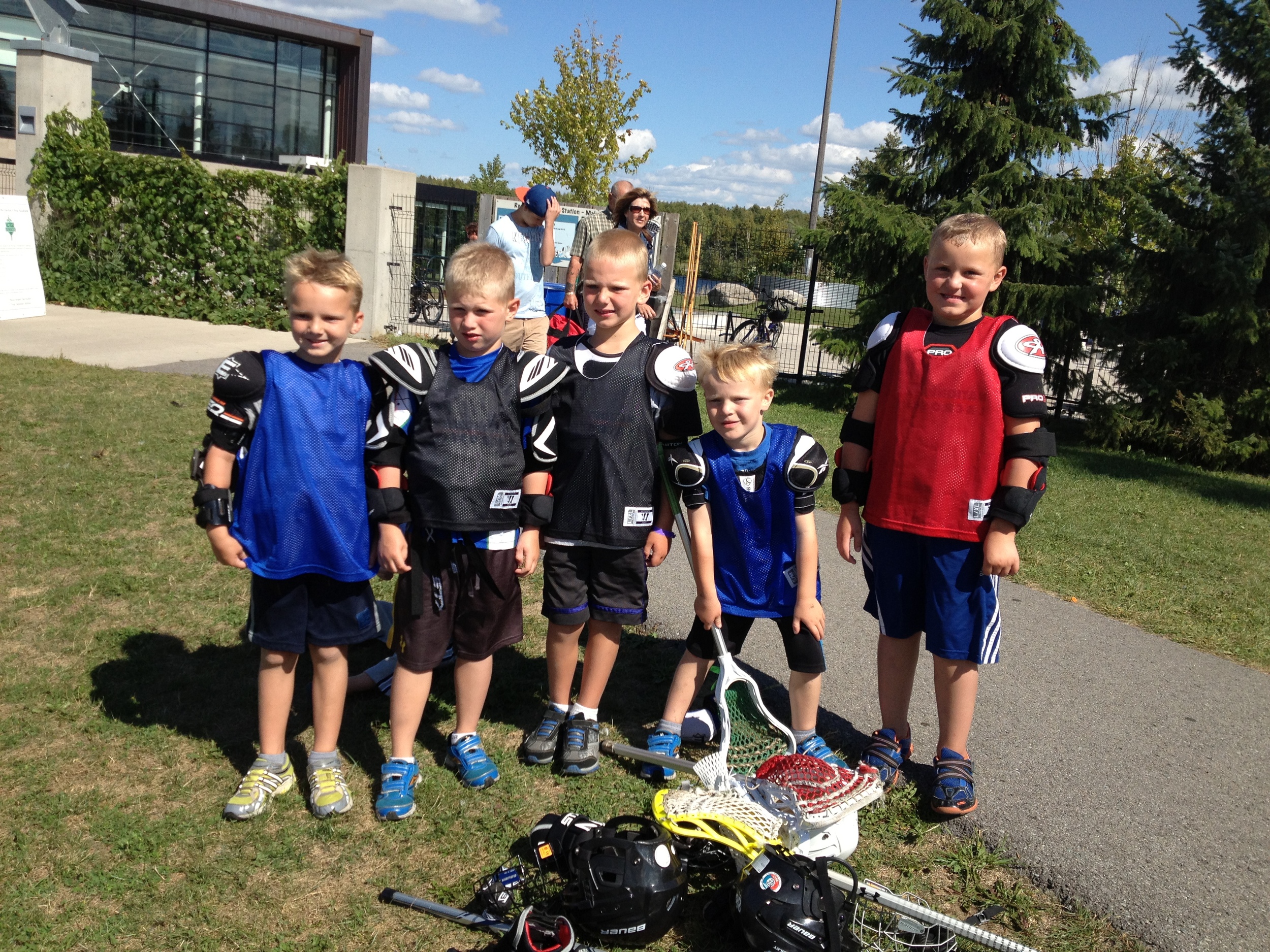 Happy campers at Nationwide Lacrosse