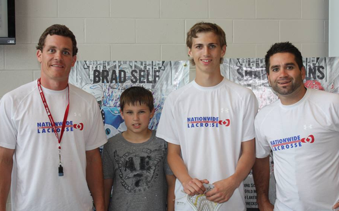 Nationwide Co-Founders Brad Self (far left) and Shawn Evans (far right)