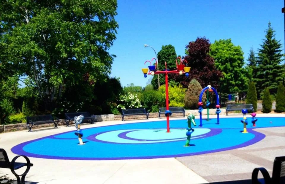 The New Surface On Riverview Park & Zoo Splash Pad Is Complete — PtboCanada