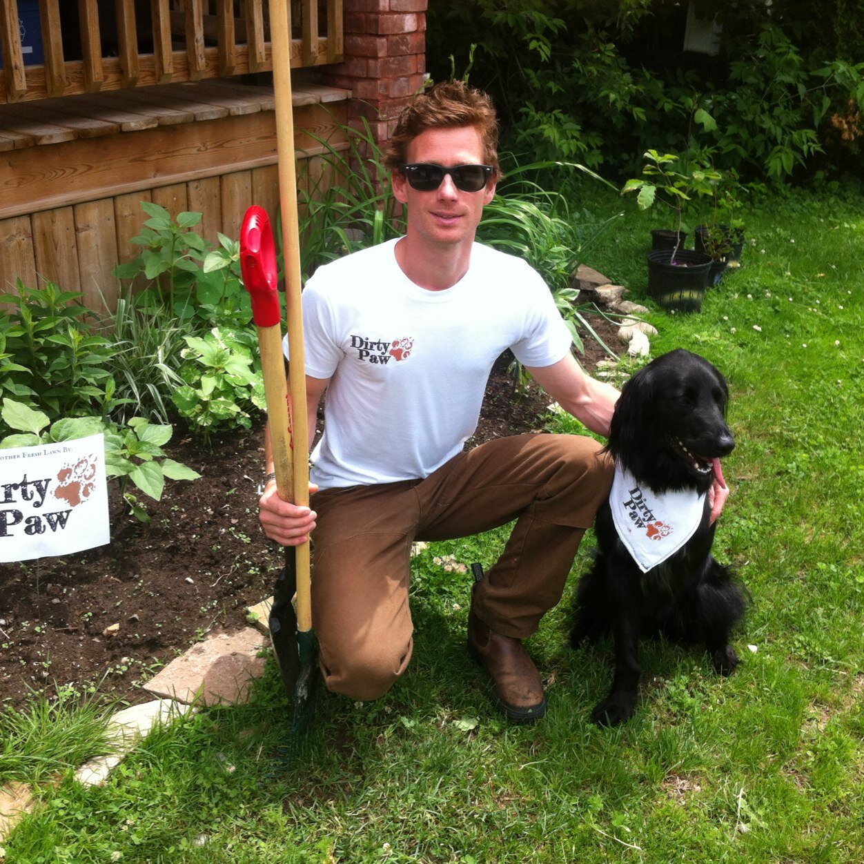 Aran and Scout (picture via @DirtyPawPTBO)