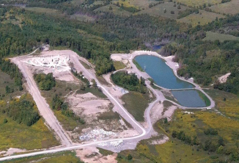 Current aerial view (supplied photo)