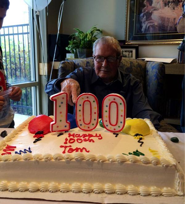 photo via Tom's granddaughter