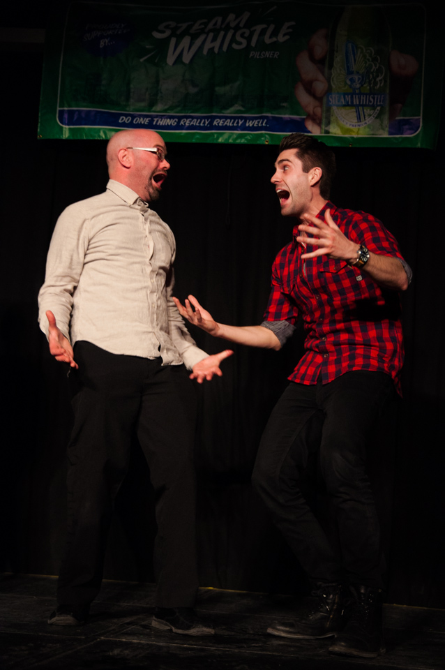 Adam at right