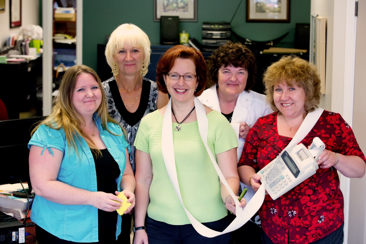 Some of Cody & James team, with partners Gwyneth James (middle) & Suzanne Cody (far right).