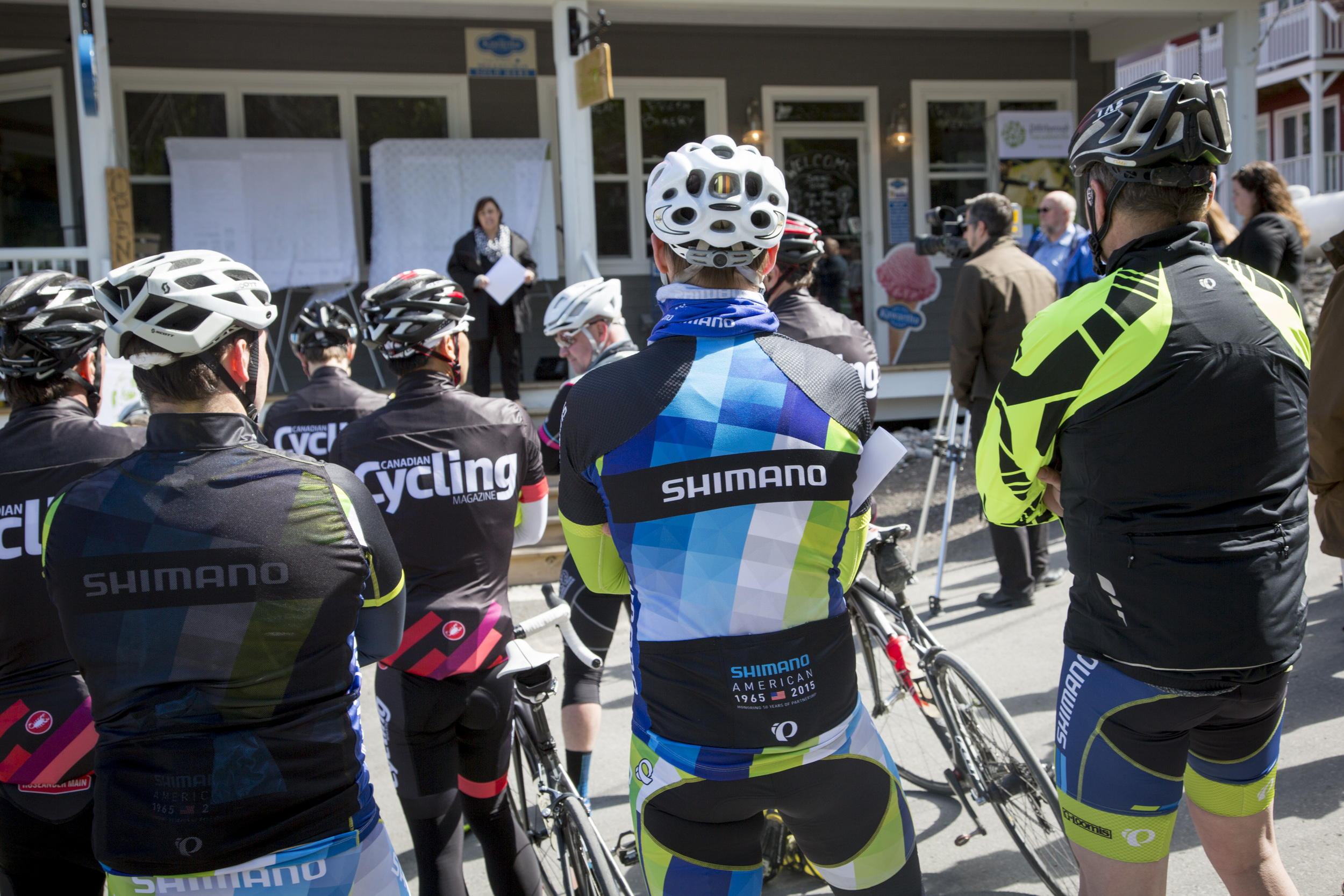 Photo from the announcement by Michael Hurcomb