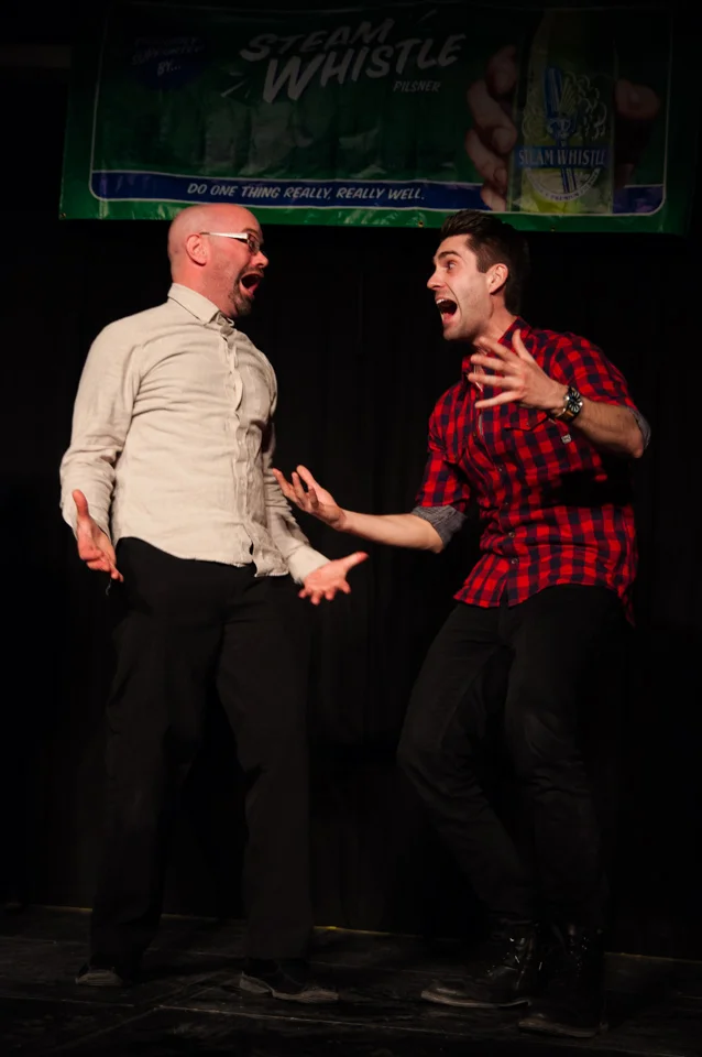 Dan Smith with special guest Adam Cawley at a show