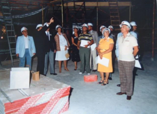 LP during construction