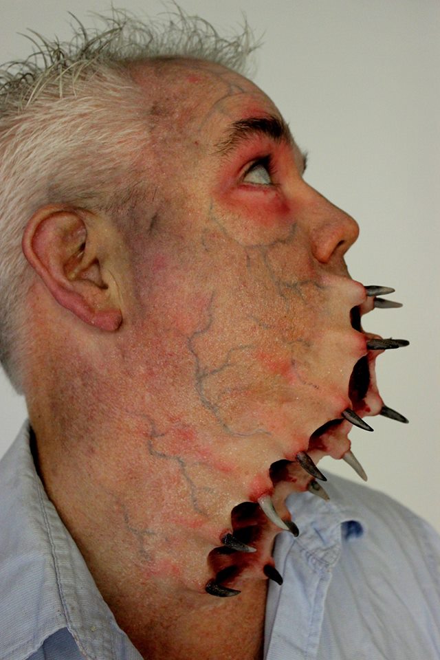 Rhonda's handy work on Peterborough's Steve Delaire