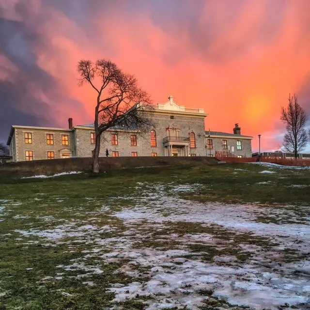 This Beautiful Sunset Picture Of The County Court House Is Blowing Up On Facebook