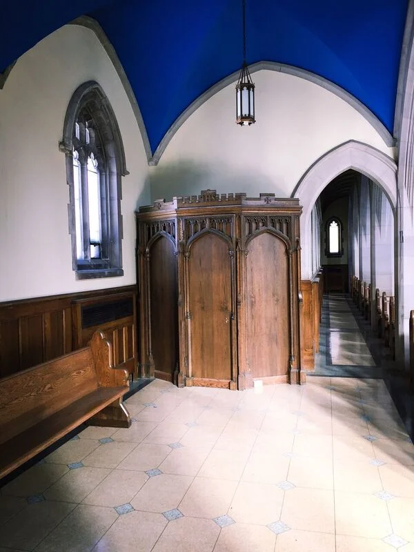 Confessional. Photo by Scott Arnold