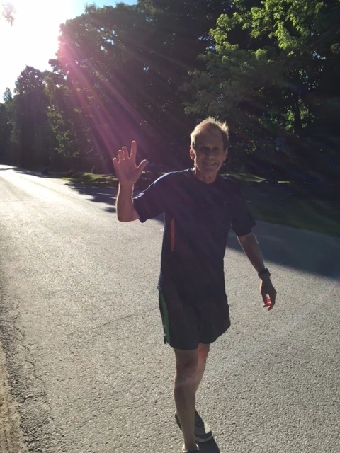 Why A Peterborough Waving Jogger's Happiness Is Contagious 