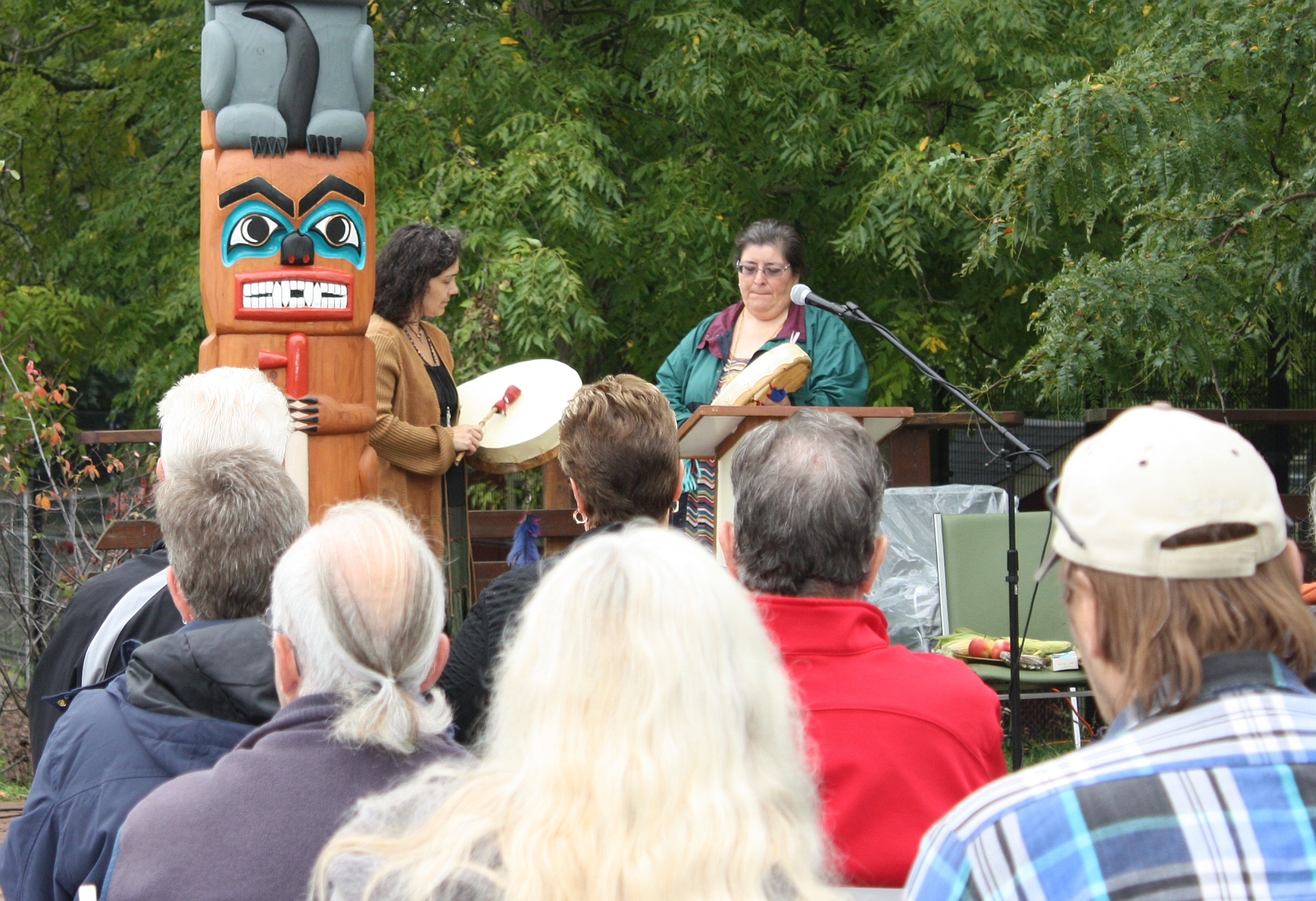 Photo from re-dedication ceremony