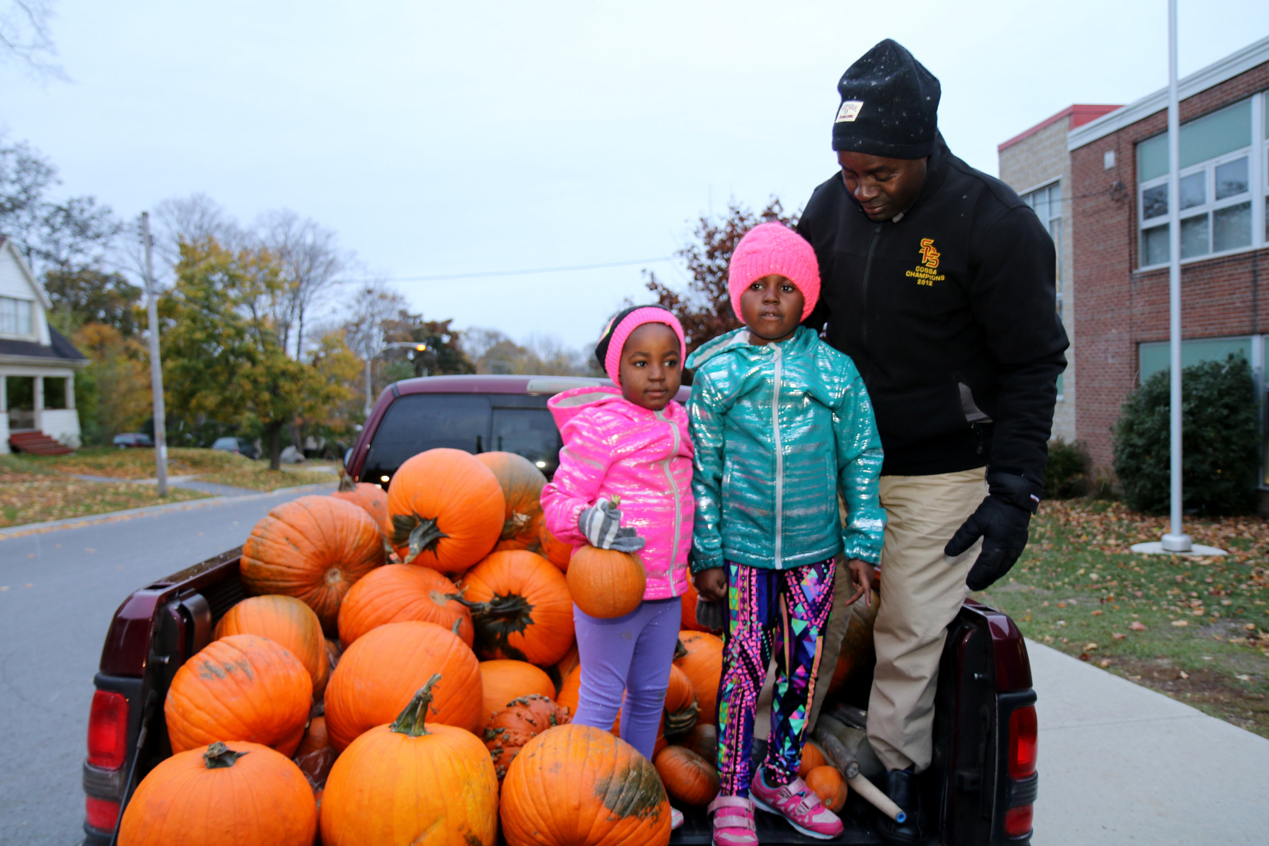 Hope is something Louis and his daughters now have thanks to Peterborough, Canada