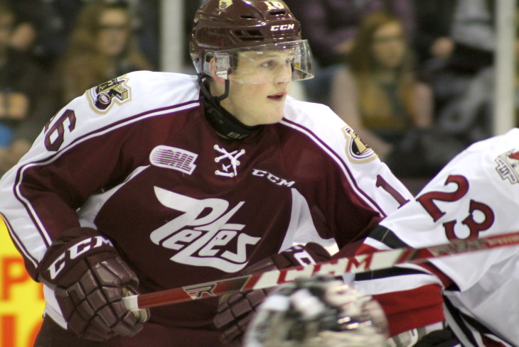 Steve Lorentz file photo (via Peterborough Petes)