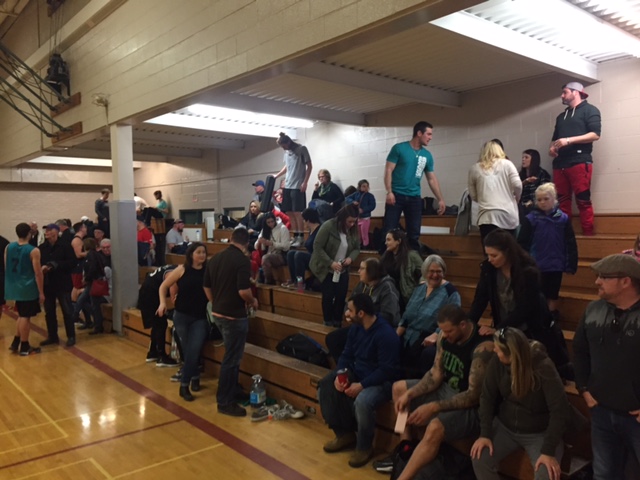 Spectators and family in attendance at Raider Dome