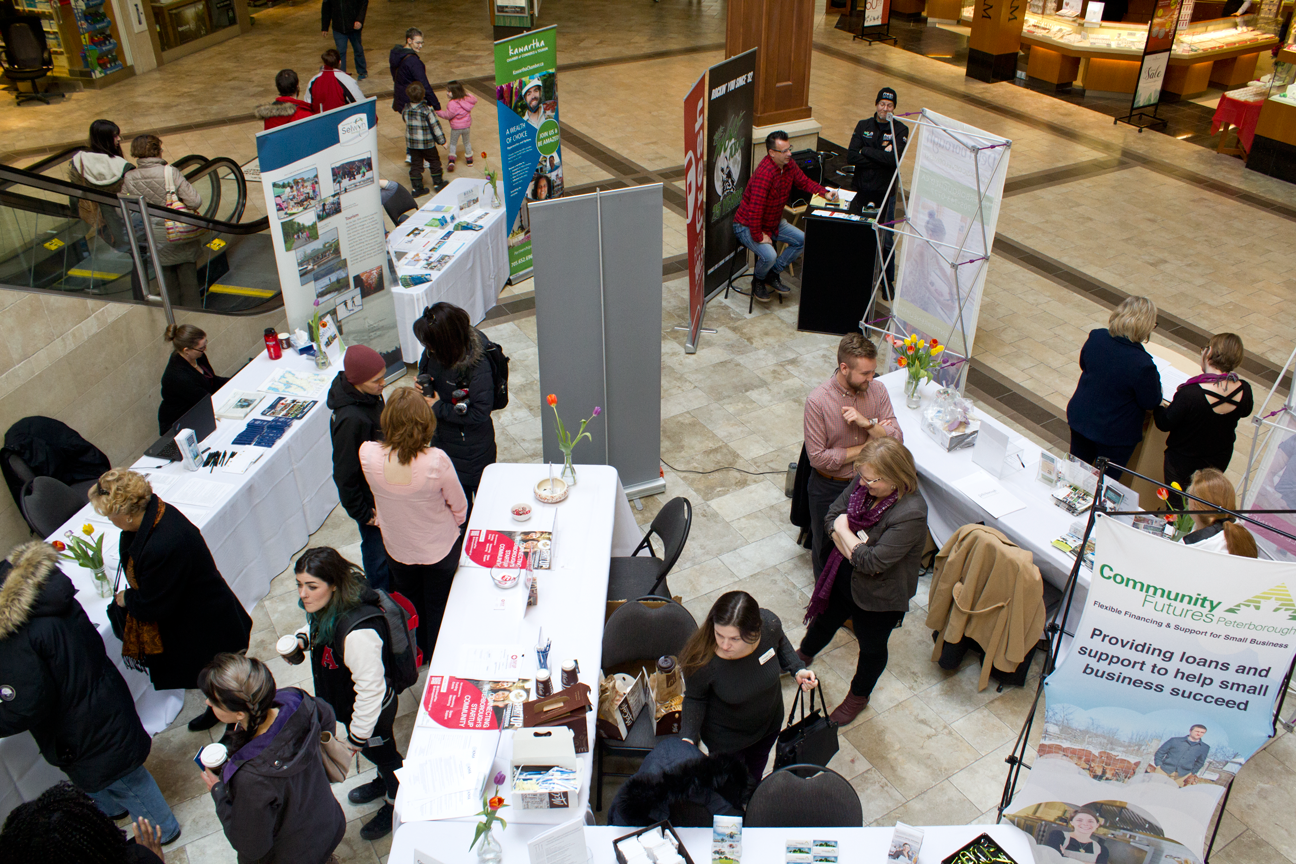 PED's Start and Grow Fair at Lansdowne Place Sunday, March 5th, where announcement was made about Starter Company Plus Program
