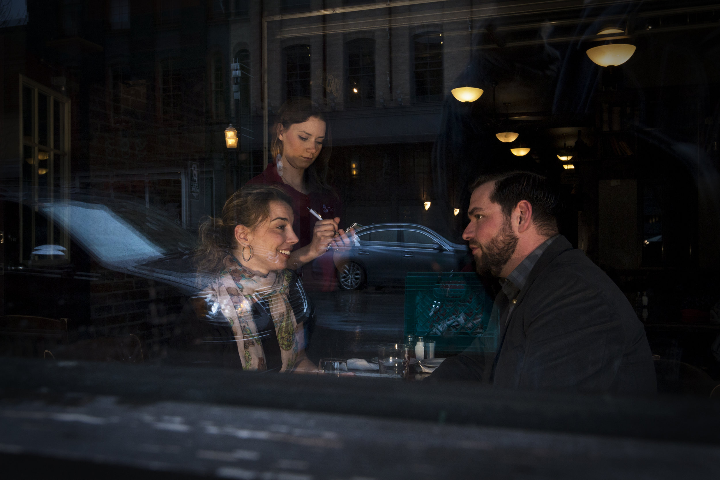 Left to right: Marsala Lukianchuk, Sarah-Jayne Riley, Mike Judson (Photo by Adam Martignetti)