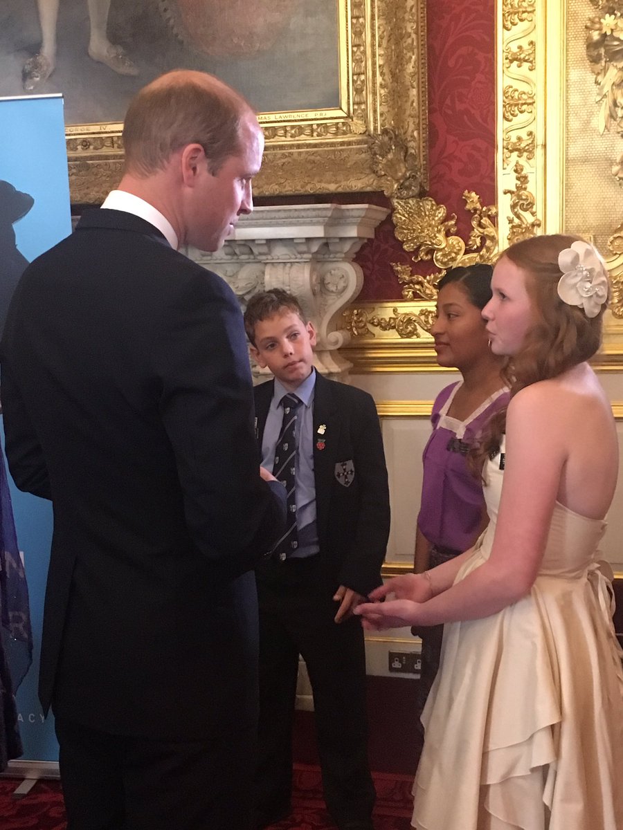 Faith (Far Right) Pictured With Will (Photo via @DianaAward )