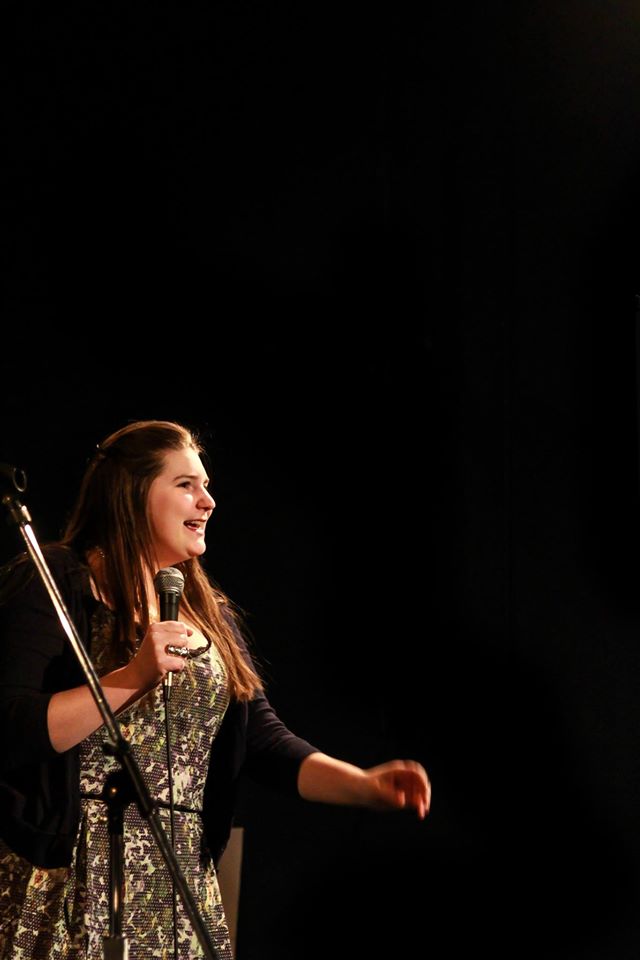Hannah Howey pictured at Cub's Lair Entrepreneurial Competition