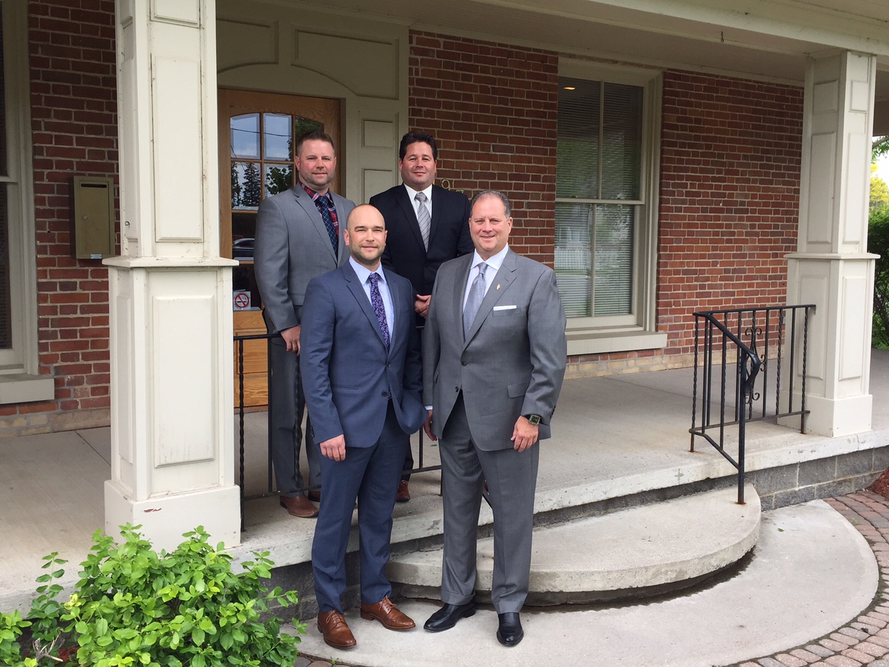 Top Row: James Grieves & David Kennedy; Bottom Row: Greg Kruk & Peter Blodgett