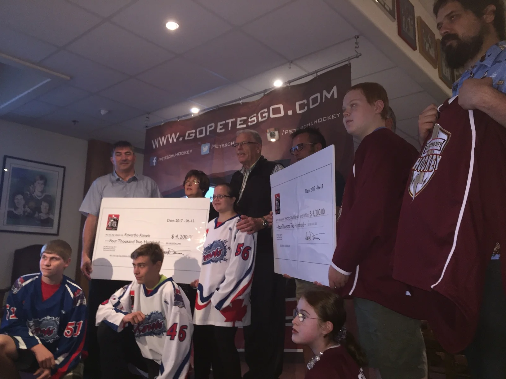 Special Hockey International Tournament In Peterborough Raises $8,400 for Local Teams