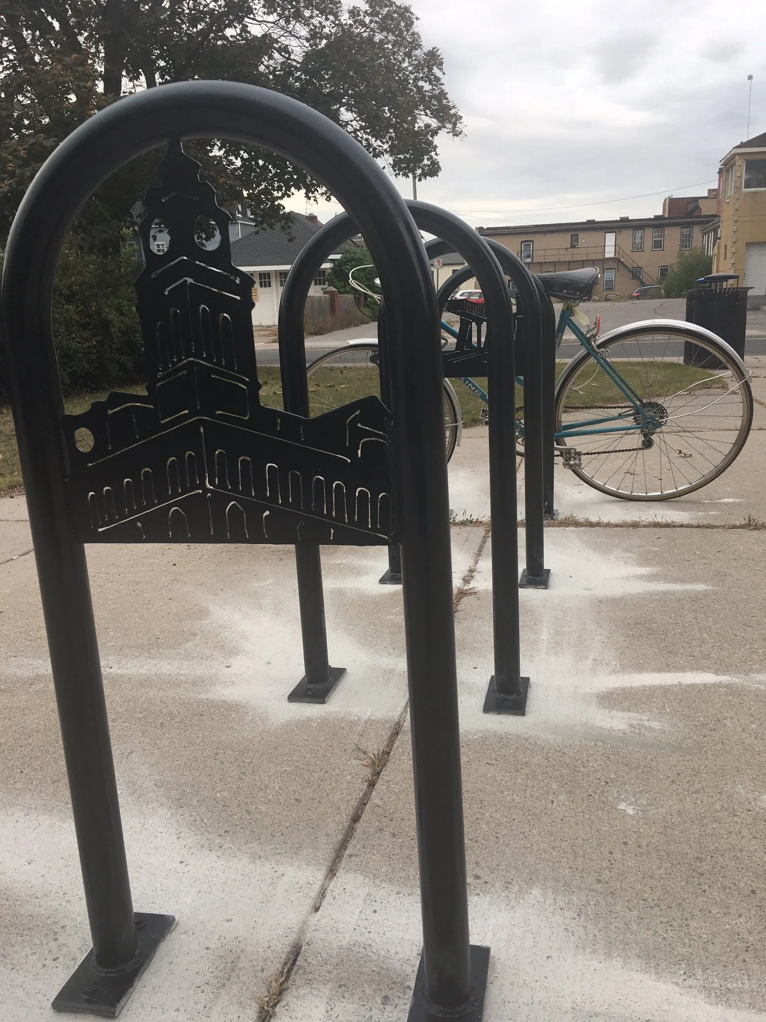 New Decorative Bike Racks Installed In Downtown — PtboCanada