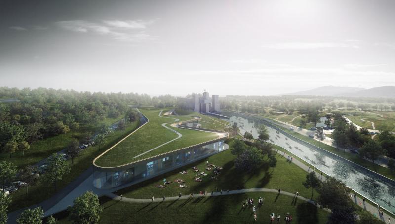 Rendering of new Canoe Museum