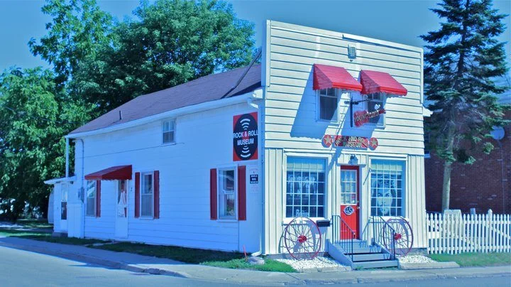 The old Youngtown museum in Omemee