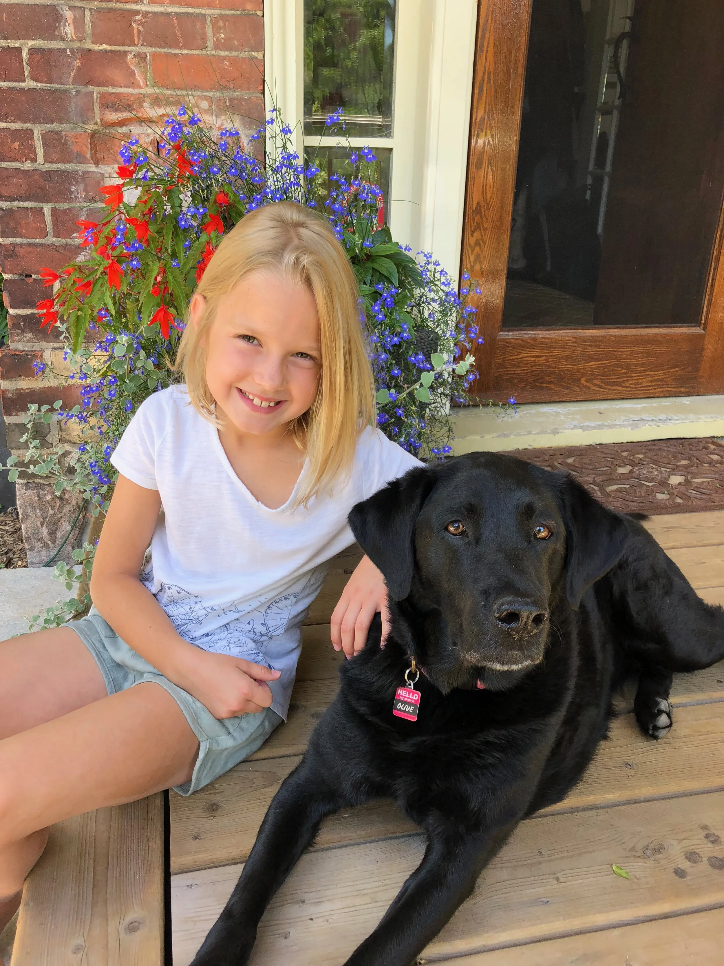 Tilly (pictured with her dog, Olive) is making a great impact on raising awareness about living with Type 1 diabetes
