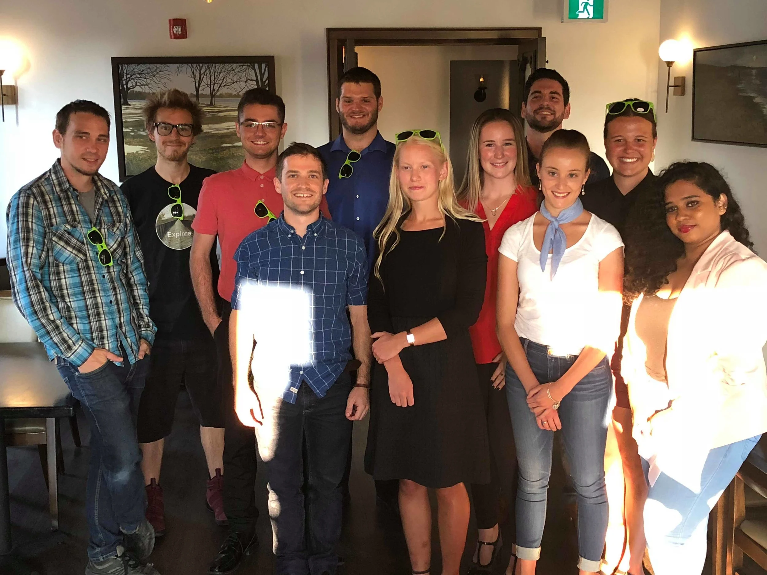 Some of the aspiring entrepreneurs chosen for Camp Startup