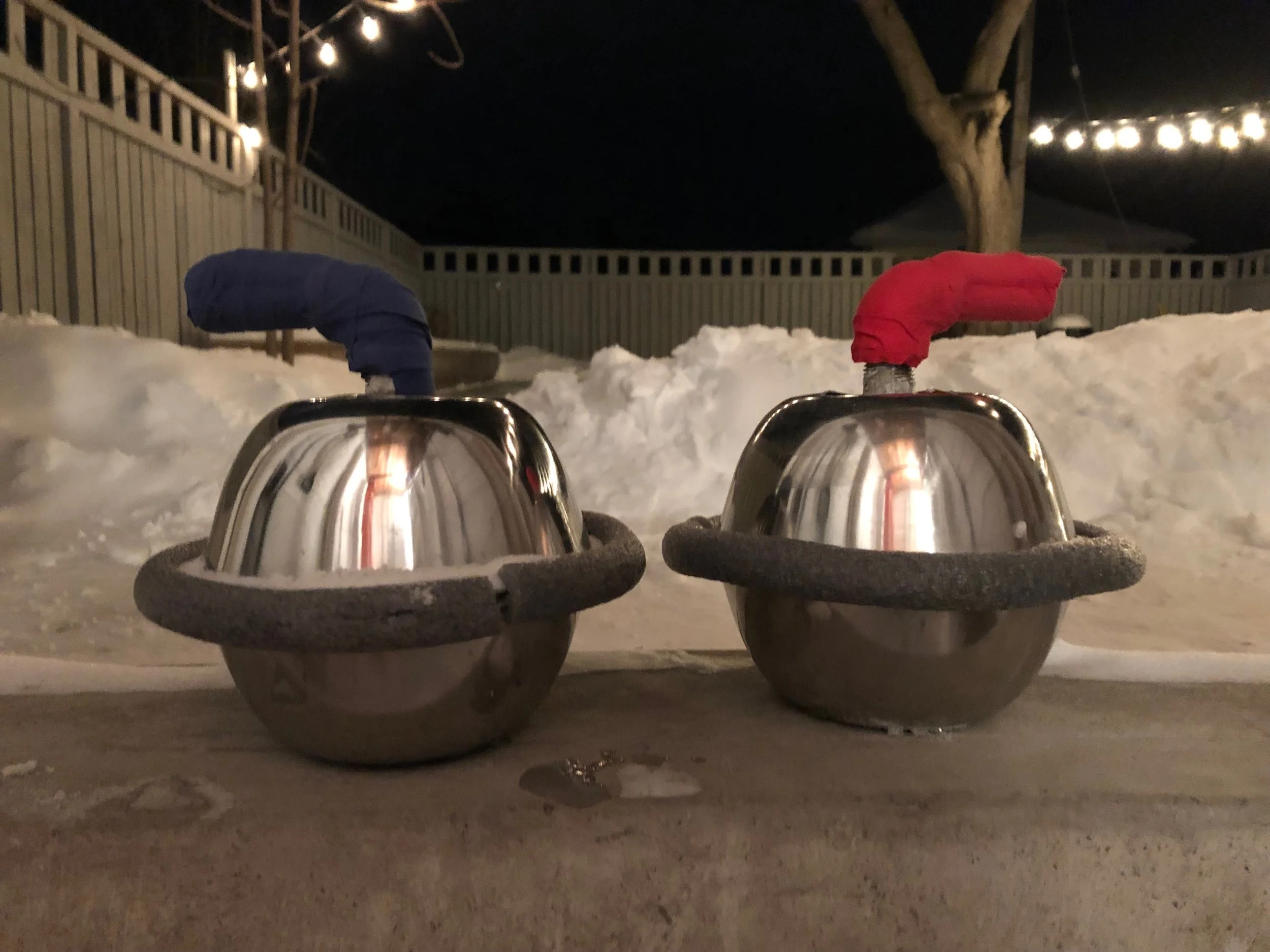 A Peterborough Man Built An Awesome Backyard Curling Rink & Rocks For ...